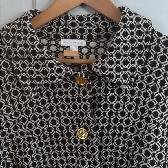 Charter club vintage style jacket - Picture 2 of 4